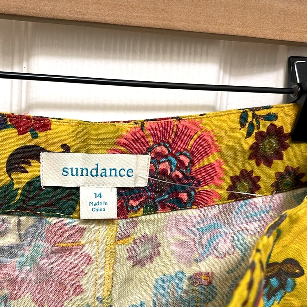 NWOT SUNDANCE Sumi Shorts in Sun Floral - Picture 3 of 5